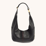 TOM ZIP MED - Black/Brushed Gold Red Zip-Hammitt-Renee Taylor Gallery
