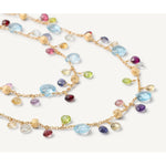 18K Yellow Gold Gemstone Necklace, Long - CB2585 MIX01T Y 02-Marco Bicego-Renee Taylor Gallery