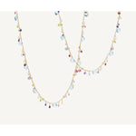18K Yellow Gold Gemstone Necklace, Long - CB2585 MIX01T Y 02-Marco Bicego-Renee Taylor Gallery