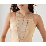 18K Yellow Gold Gemstone Necklace, Long - CB2585 MIX01T Y 02-Marco Bicego-Renee Taylor Gallery