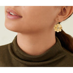 18K Lunaria Petali Diamond Flower Earrings - OB1678 AB B Y 02-Marco Bicego-Renee Taylor Gallery