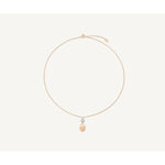 18K Siviglia Diamond 16.5" Necklace - CB1690 B YW Q6-Marco Bicego-Renee Taylor Gallery