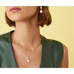 18K Siviglia Diamond 16.5" Necklace - CB1690 B YW Q6-Marco Bicego-Renee Taylor Gallery