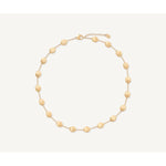 18K Yellow Gold Large Bean Adjustable Necklace - CB538-EY 02-Marco Bicego-Renee Taylor Gallery