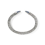 Spear 50 Silver 8.9mm Flex Cuff with Blue Sapphire - CBS987964BSP-John Hardy-Renee Taylor Gallery