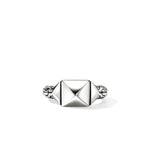 Icon Silver Stud Ring 9mm - RB97202X-John Hardy-Renee Taylor Gallery