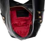 TOM ZIP - Black/Brushed Gold Red Zip-Hammitt-Renee Taylor Gallery