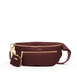 CHARLES CROSSBODY LRG - Wine Nylon/Gold-Hammitt-Renee Taylor Gallery