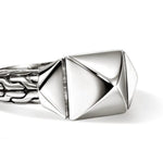 Icon Silver Stud Ring 9mm - RB97202X-John Hardy-Renee Taylor Gallery