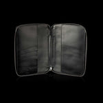 Luxury Midnight Lizard Leather Zipper Journal - ZNB-2022-William Henry-Renee Taylor Gallery