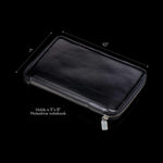 Luxury Onyx Monte Carlo Leather Zipper Journal - ZNB-2022-William Henry-Renee Taylor Gallery