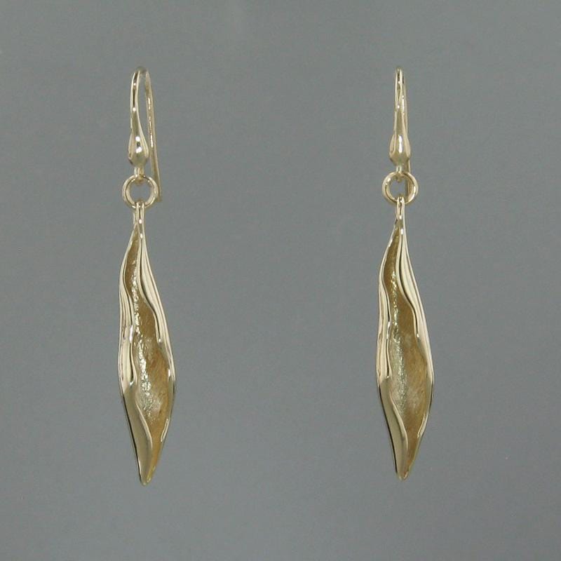 14k Yellow Gold Earrings - 712E+W-Y-Leon Israel Designs-Renee Taylor Gallery