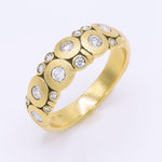 18K "Candy" Diamond Dome Ring - R-122D-Alex Sepkus-Renee Taylor Gallery