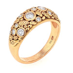 18K Diamond Dome Ring - R-71R-Alex Sepkus-Renee Taylor Gallery