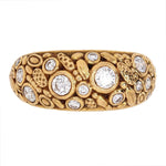 18K Diamond Dome Ring - R-71R-Alex Sepkus-Renee Taylor Gallery