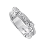 18K Goa 3 Row Diamond Ring - AG269 B2 W 01-Marco Bicego-Renee Taylor Gallery