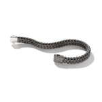 Icon Flat Bracelet, Dark Silver, 11MM- BM99795MBRD-John Hardy-Renee Taylor Gallery