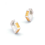 Quarti Creole Bicolor Earrings - 18141584-Bernd Wolf-Renee Taylor Gallery