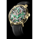 Spaceview 2020 Watch - Black/Green/18K Gold - 2ES7A001-Accutron-Renee Taylor Gallery