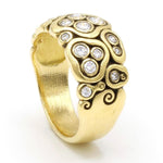 18K Swirling Water Diamond Band - R-86D-Alex Sepkus-Renee Taylor Gallery
