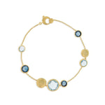 18K Jaipur Mixed Blue Topaz Bracelet - BB1485 MIX725 Y 02-Marco Bicego-Renee Taylor Gallery