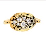 18K Little Pool Diamond Ring - R-140D-Alex Sepkus-Renee Taylor Gallery