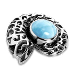 Shell Necklace - Nshel02-00-Marahlago Larimar-Renee Taylor Gallery