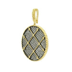 Signature Double Sided Pendant Necklace - YRZ070460B-27-Freida Rothman-Renee Taylor Gallery