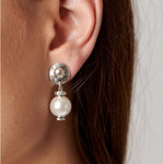 Texcoco Sterling Silver Plated Earrings - PEN0621BPLMTL0U-UNO de 50-Renee Taylor Gallery