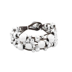 Multivitamins Sterling Silver Plated Bracelet - PUL1861MTLMAR0M-UNO de 50-Renee Taylor Gallery