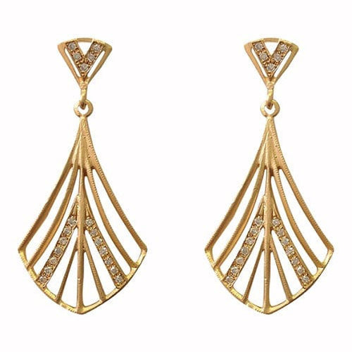 Marika 14k Gold & Diamond Earrings - M4876-Marika-Renee Taylor Gallery