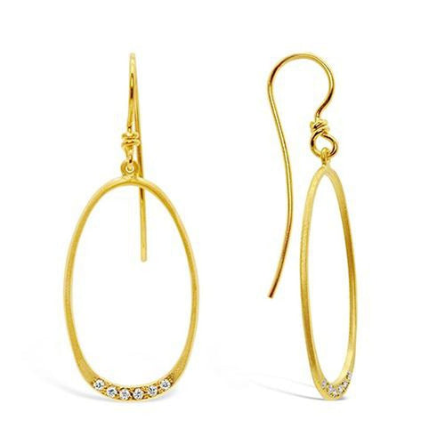 Marika 14k Gold & Diamond Earrings - M5002-Marika-Renee Taylor Gallery