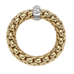 Flex'it VENDÔME 18K Yellow Gold & Diamond 4.2x6.5mm Ring-FOPE-Renee Taylor Gallery