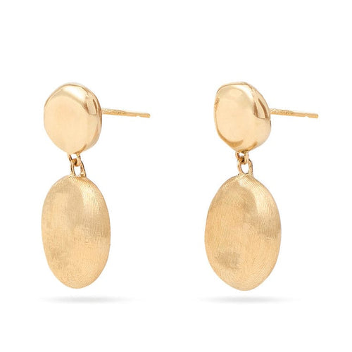 18K Gold Jaipur Double Drop Earrings - OB1775 Y-Marco Bicego-Renee Taylor Gallery