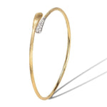 18K & Diamond Lucia Bangle - SB110 B YW Q6-Marco Bicego-Renee Taylor Gallery