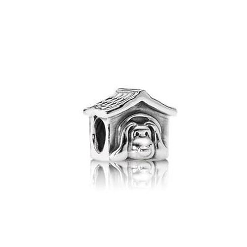 Doghouse Sterling Silver Charm - 790592EN27-Pandora-Renee Taylor Gallery