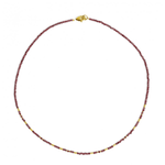 Tabaci Garnet Necklace - 84436776-Bernd Wolf-Renee Taylor Gallery