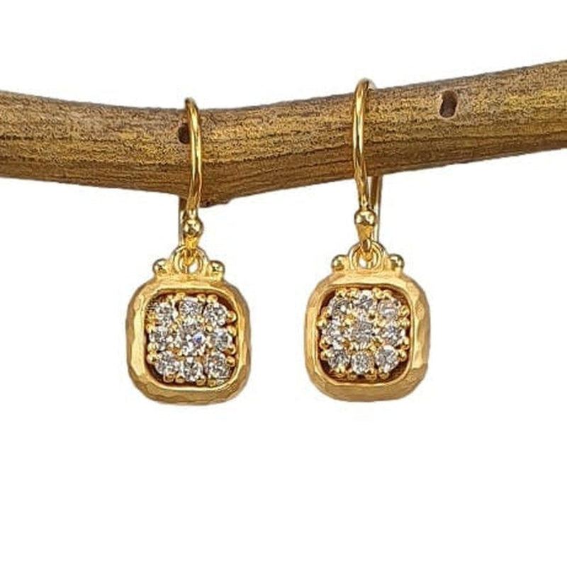 Marika 14k Gold & Diamond Earrings - M8851-Marika-Renee Taylor Gallery