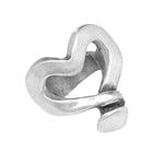 Nailed Heart Sterling Silver Plated Ring - ANI0265MTL000-UNO de 50-Renee Taylor Gallery