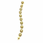 Submarine Link Bracelet with White Diamonds in 18K Yellow Gold - B-41D-Alex Sepkus-Renee Taylor Gallery