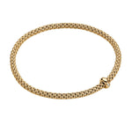Flex'it PRIMA 18K Yellow Gold & Diamond 3.4mm Bracelet-FOPE-Renee Taylor Gallery