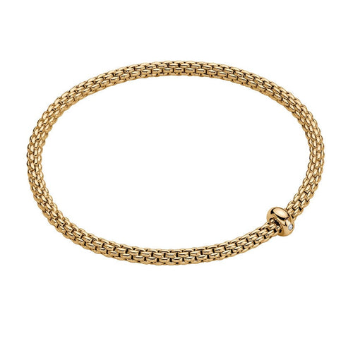 Prima Flex'it 18K Gold & Diamond Bracelet - BR710-FOPE-Renee Taylor Gallery