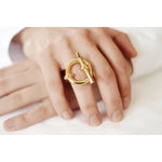 Gold Plated Ring - R0029 ORO-CXC-Renee Taylor Gallery