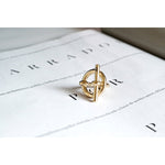 Gold Plated Ring - R0029 ORO-CXC-Renee Taylor Gallery