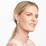 Catalina Earrings - Iridescent Clear Crystal-Julie Vos-Renee Taylor Gallery
