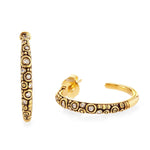 18K Diamond Hoop Earrings - E-111-Alex Sepkus-Renee Taylor Gallery