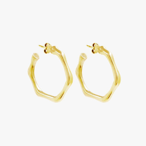 Gold Plated Earrings - E0060 ORO-CXC-Renee Taylor Gallery