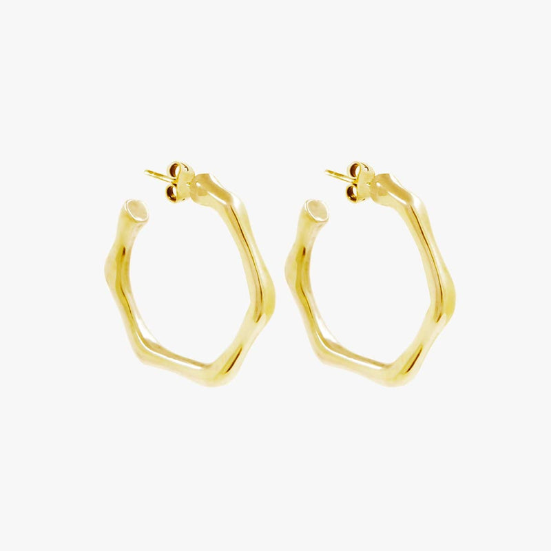Gold Plated Earrings - E0060 ORO-CXC-Renee Taylor Gallery