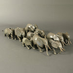 "Large Elephant Herd" (x18)-Loet Vanderveen-Renee Taylor Gallery