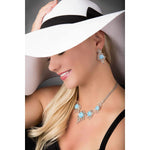 Lagoon Necklace - Nlago00-00-Marahlago Larimar-Renee Taylor Gallery
